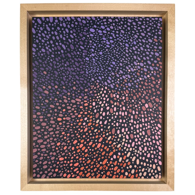 A chromatic study inspired by natural color palettes, this original painting distills the tones of a desert landscape into...