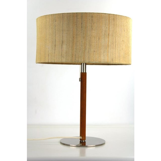 Brown Model Essen No. 1268 Table Lamp by J. T. Kalmar for Kalmar, 1960s For Sale - Image 8 of 14