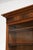 Glass Antique English Oak Bookcase with Upright and Original Glass, 1700s For Sale - Image 7 of 17