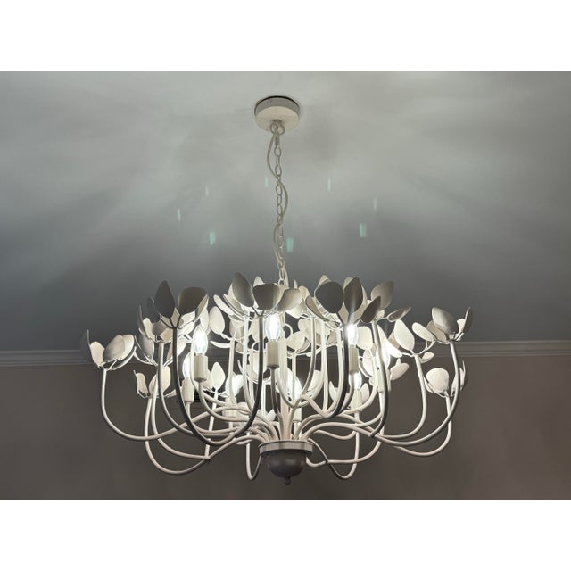 Dimensions * Height: 18.5 in. * Diameter: 38 in. * Chain Length: 38.4 in. (3.2 ft.) * Cord Length: 96 in. (8 ft.) *...