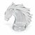 Horse Head Sculpture from Daum For Sale - Image 8 of 9
