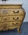 Wood Marble Top Chest French Baroque Style Bombay Commode Carved 3 Drawer 90's For Sale - Image 10 of 18