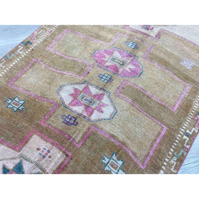 1960s 1960s Turkish Rug Runner - 43"x130" For Sale - Image 5 of 13