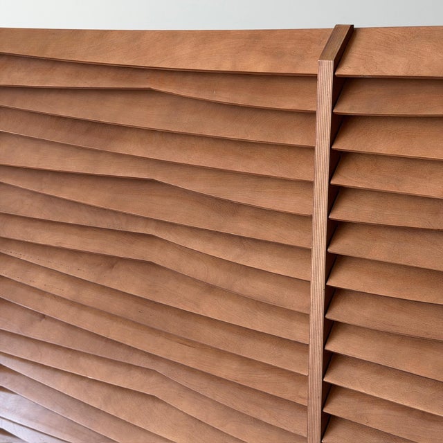 c. 2007. Michigan. Removable wooden slats with metal base. Prototype from Steelcase employee.