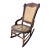 Antique Victorian Wooden & Cane /Rattan Rocking Chair For Sale