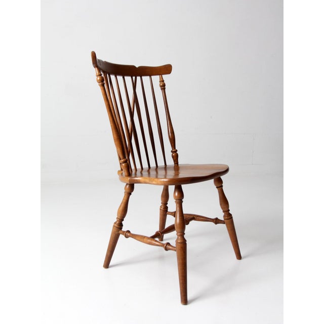 Mid 20th Century Mid-Century Brace Back Windsor Chair For Sale - Image 5 of 12