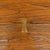 Brown Belgian Style 1970s Reclaimed Wood Console Table With Brass Butterfly Key Inlays For Sale - Image 8 of 8