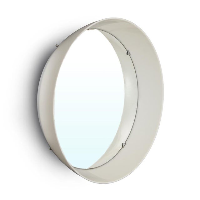 Round Mirror by Gino Colombini for Kartell, 1960s For Sale - Image 16 of 16