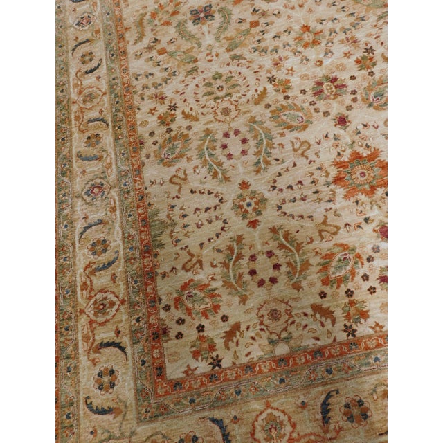 Textile Vintage Hand Knotted Royal Chobi Pakistani Gallery Rug. 6'2"x 12' For Sale - Image 7 of 18
