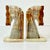 Rustic 1970s Vintage Southwestern Boho Chic Italian Hand-Chiseled Onyx Marble Horse Bookends - A Pair For Sale - Image 3 of 15