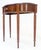 Demi Lune One Drawer Mahogany Console Entry Hall Table MINT For Sale - Image 9 of 12
