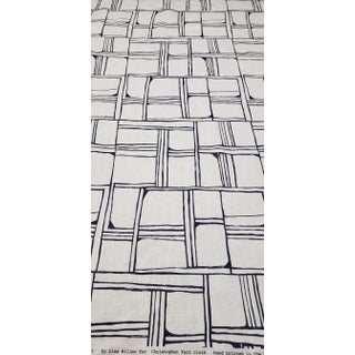 Christopher Farr Quadrants Cloth Fabric- 9 Yards For Sale