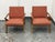 Design Plus Gallery presents a Pair of Covett Armchairs from Crate & Barrel. These mid-century inspired armchairs showcase...