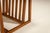 Vintage Italian Architectural Dining Chairs in Cherrywood, Italy, 1970s, Set of 6 For Sale - Image 4 of 13