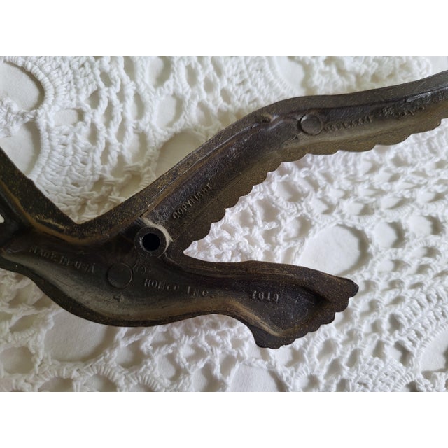 Nautical 1980s Wooden Seagull Wall Decor For Sale - Image 3 of 4