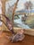 Mid-Century Curtis Jere Style Brutalist Cattail Sculpture in Welded Copper and Brass Toned Metals on Driftwood Base. For Sale - Image 4 of 10