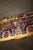 English Large Antique Teheran Rug Pillow For Sale - Image 3 of 4