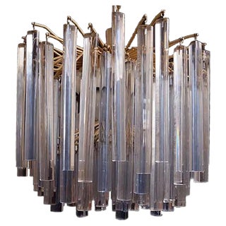 Italian Murano Chandelier from Venini, 1960s For Sale