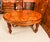 Brown Burr Walnut Marquetry Dining Table and Chairs, 1990s, Set of 17 For Sale - Image 8 of 15