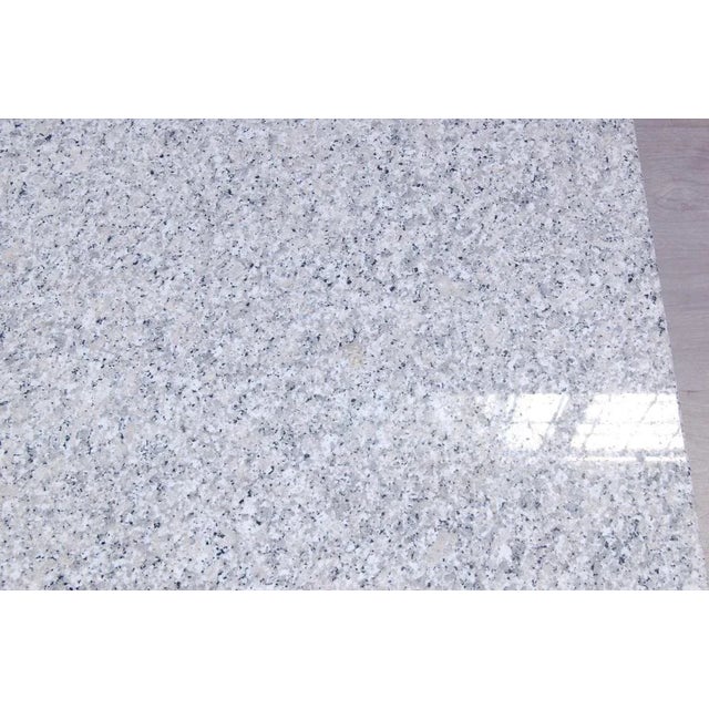 Coffee Table with Rectangular Granite Top, 1980s For Sale - Image 9 of 10