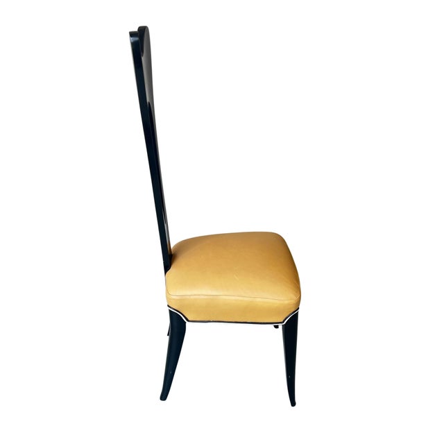 Set of 8 MCM Dining Chairs in the Style of Umberto Mascagni For Sale - Image 4 of 6