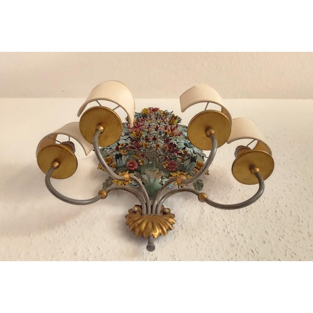 Large Vintage Ciani Firenze Wall Lamp, 1970s For Sale - Image 16 of 18