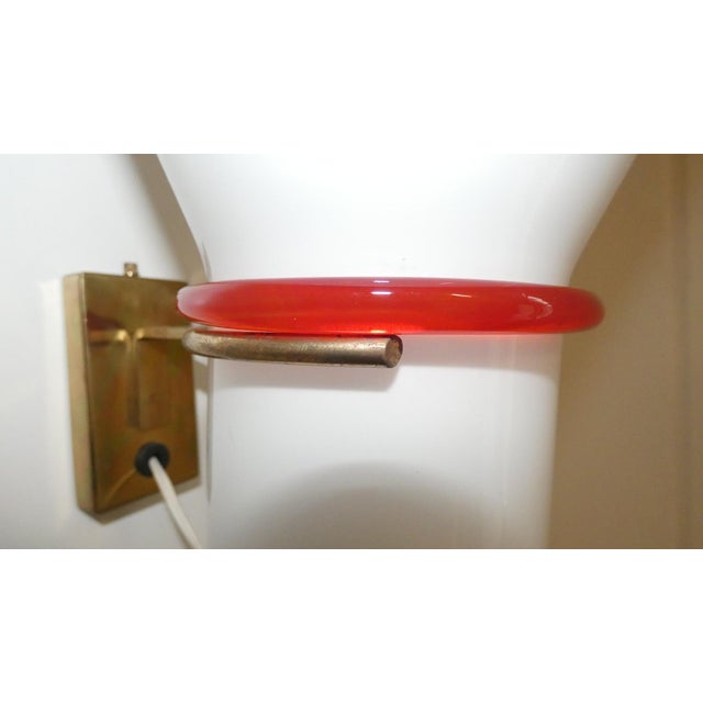 Murano Glass Wall Lamp from Leucos, Italy, 1970s For Sale - Image 9 of 14