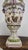 Ceramic Circa 1900 Vienna-Style Porcelain Potpourri Urn With Applied Flowers, Putti & Blue Shield Mark For Sale - Image 7 of 18