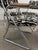 Set of 4 Vintage 1970’s Daystrom Chrome Tubular Dining Chairs With Wooden Armrests For Sale - Image 11 of 14