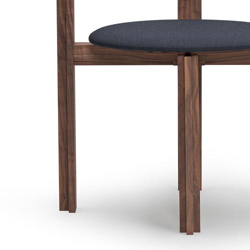 Joe Colombo Principal Dining Wood Chair by Bodil Kjær for Karakter For Sale - Image 4 of 11