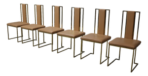 Dining Chairs by R. Zevi, Italy, 1970s, Set of 6