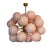 Pink Murano Glass Balloons Chandelier by Murano for Murano For Sale - Image 6 of 6