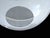 Vintage Italian Space Age Pendant Light in Acrylic Glass, Chrome and Steel, 1970s For Sale - Image 3 of 12