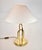 Brass 1970s Postmodern Hollywood Regency Brass Table Lamp For Sale - Image 8 of 10