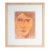 1970 Watercolor and Ink Portrait of a Woman by Harry Hilson For Sale