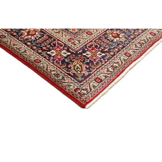 Middle Eastern Hand-Knotted Tabriz Rug For Sale - Image 5 of 11