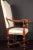 Set of 19th Century Italian Walnut Carved Armchairs For Sale - Image 6 of 9