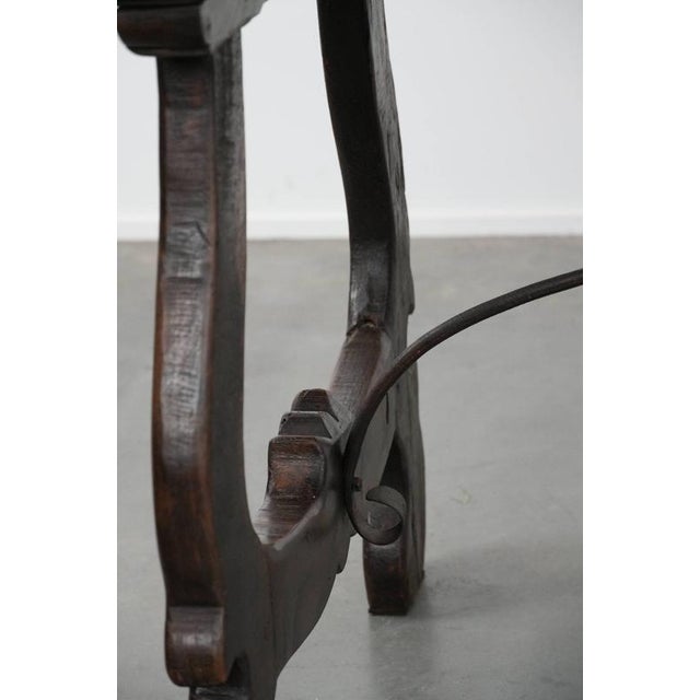 Antique Spanish Side Table, 1700s For Sale - Image 10 of 17