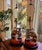 Pair Vintage Ceramic Monkey Lamps For Sale - Image 4 of 5