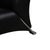 322 3-Seater Sofa in Black Leather from Rolf Benz For Sale - Image 4 of 11