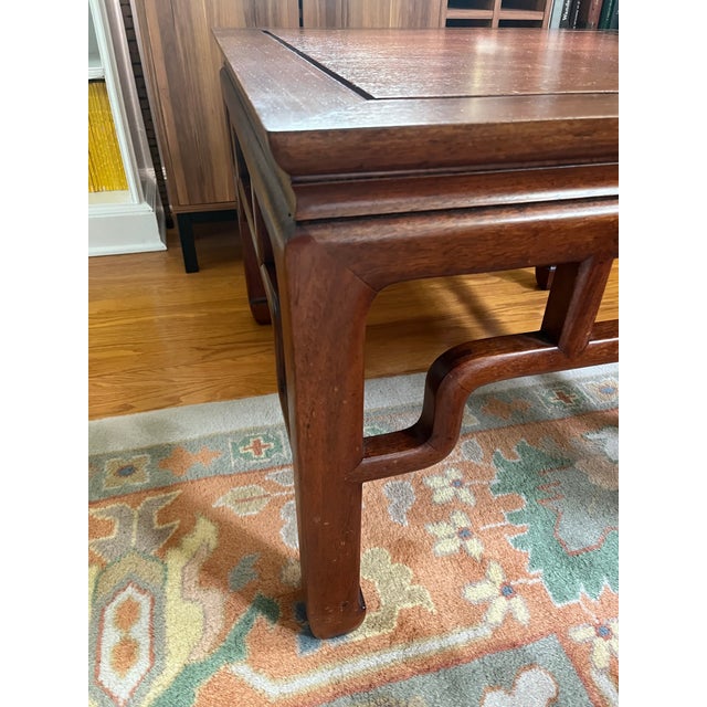 Chinese Vintage Ming-Style Chinese Hardwood Kang Coffee Table For Sale - Image 3 of 5