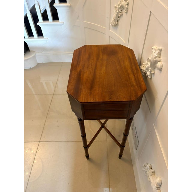 Antique Georgian Mahogany Side Table, 1800 For Sale - Image 6 of 14