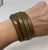 Stephen Dweck Sterling Silver Bracelet, Bronze Patina Seven strands with Seven strands with bronze patina. Toggle Clasp...