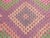 1960s Vintage Pink Embroidered Kilim - 78"x115" For Sale - Image 4 of 13