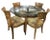 Breakfast or Dining Set Table & 4 Chairs Glass Top. For Sale In West Palm - Image 6 of 7