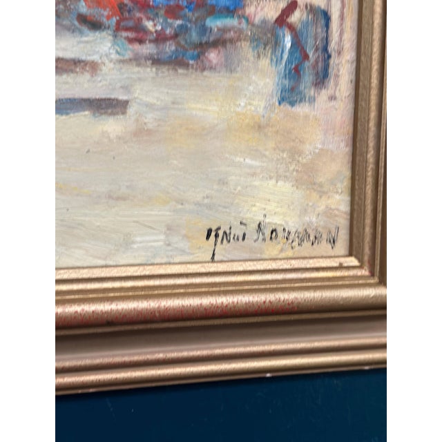 Knut Norman, Venice II, 1950s, Oil Painting on Panel, Framed For Sale - Image 7 of 14
