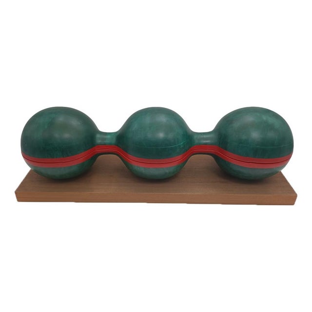 G. Levy, Alefbet Sculpture, 1980, Wood & Parchment For Sale - Image 14 of 14