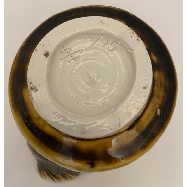 Brutalist Small Pottery Bowl For Sale In Miami - Image 6 of 7