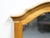 Late 20th Century Broyhill Furniture Solid Oak Early American Country Style 36" Arched Mirror 2283-241 For Sale - Image 5 of 7
