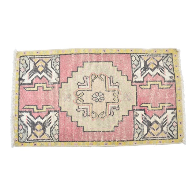 Vintage Kurdish Handmade Rug For Sale